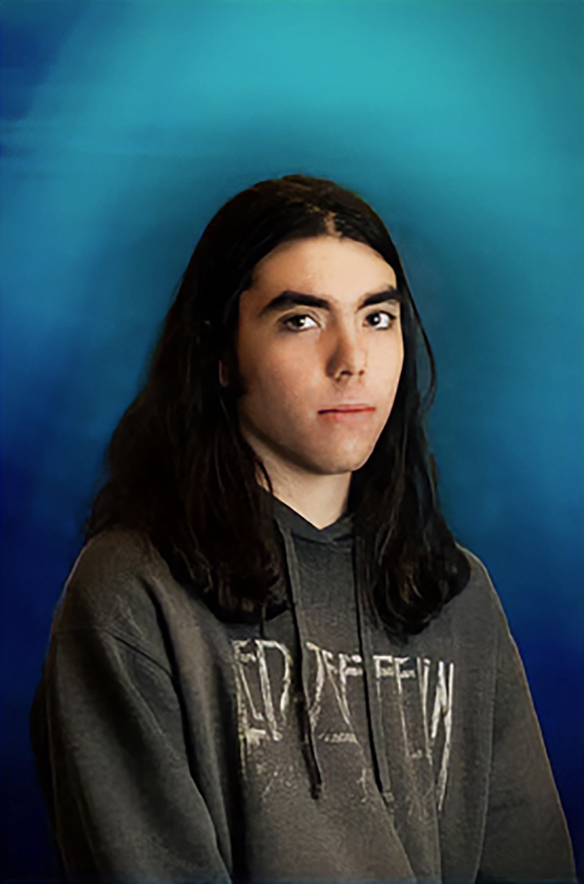 a person looking at the camera