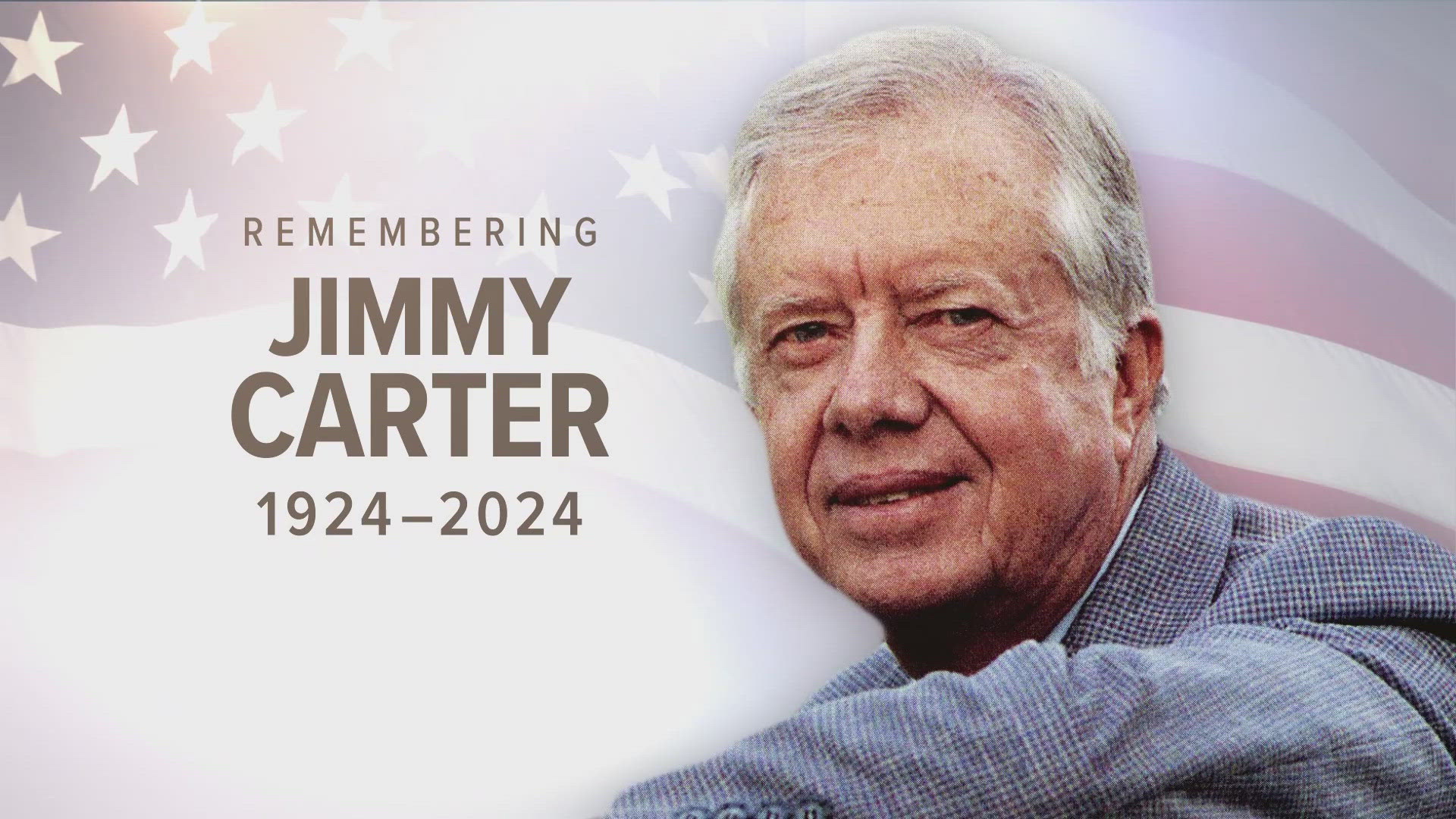 Jimmy Carter wearing glasses