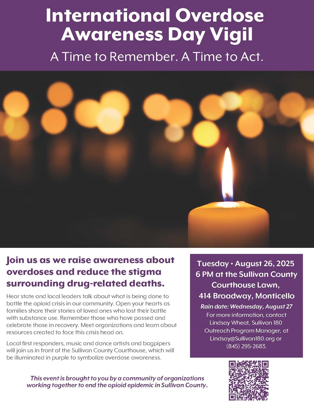 International Overdose Awareness Day 2025