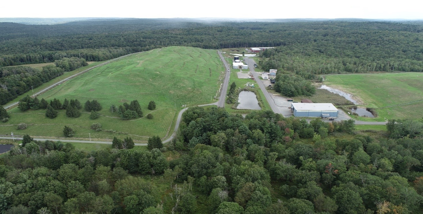 Aerial image of Sullivan County Landfill