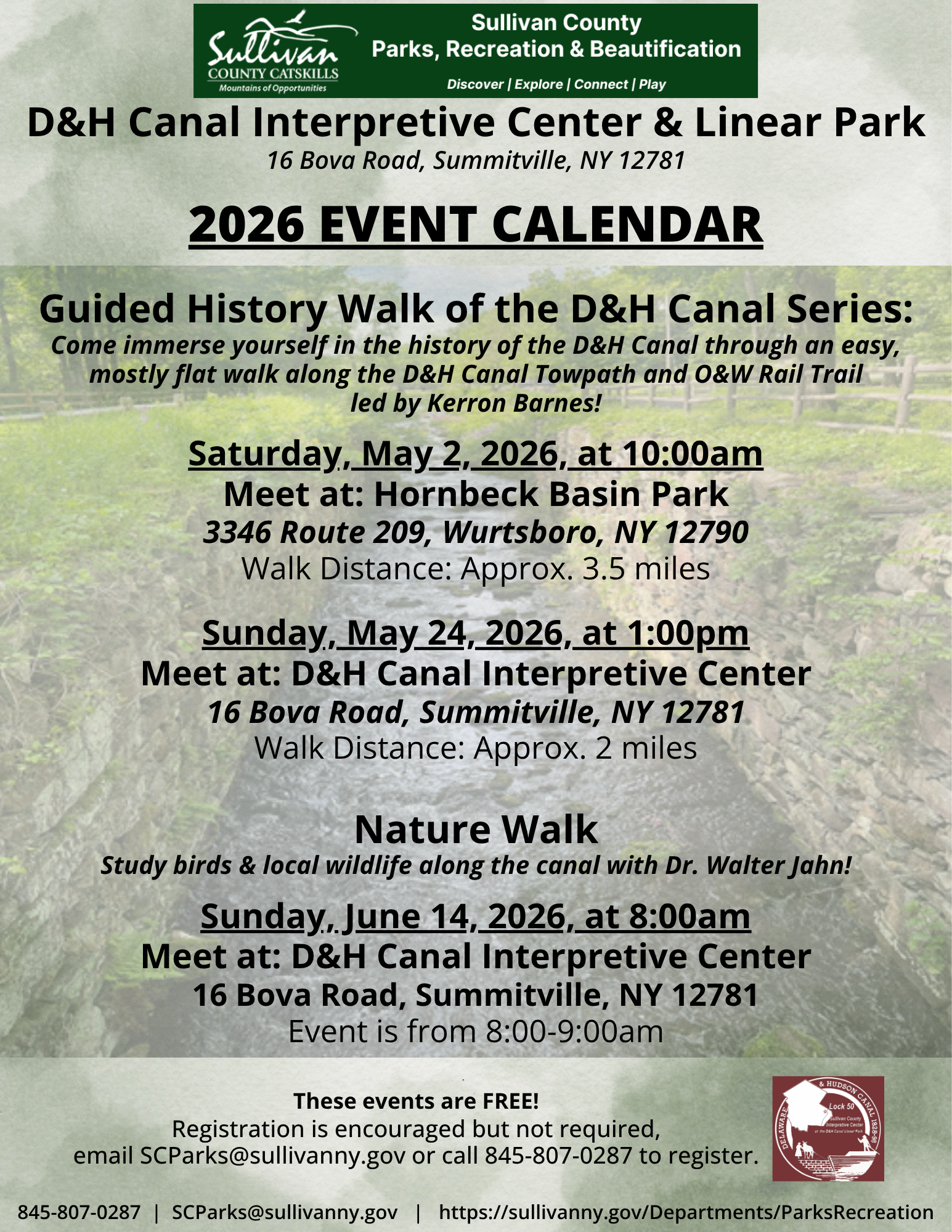 Guided Walks