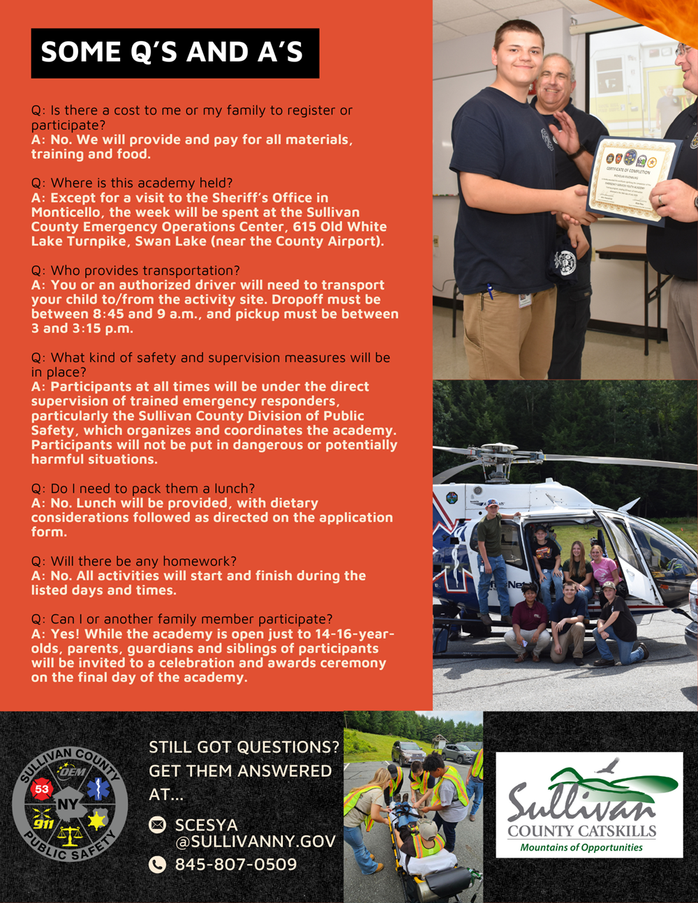 ESYA Registration Flyer (page 2)