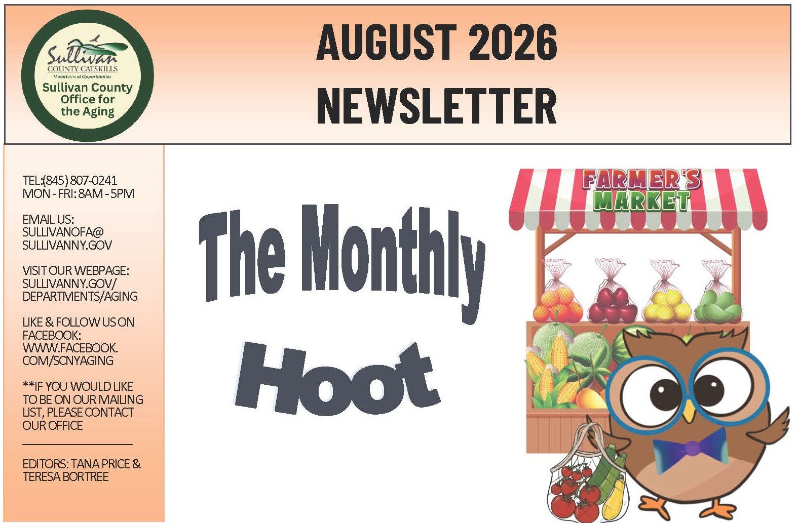 August 2026 HOOT