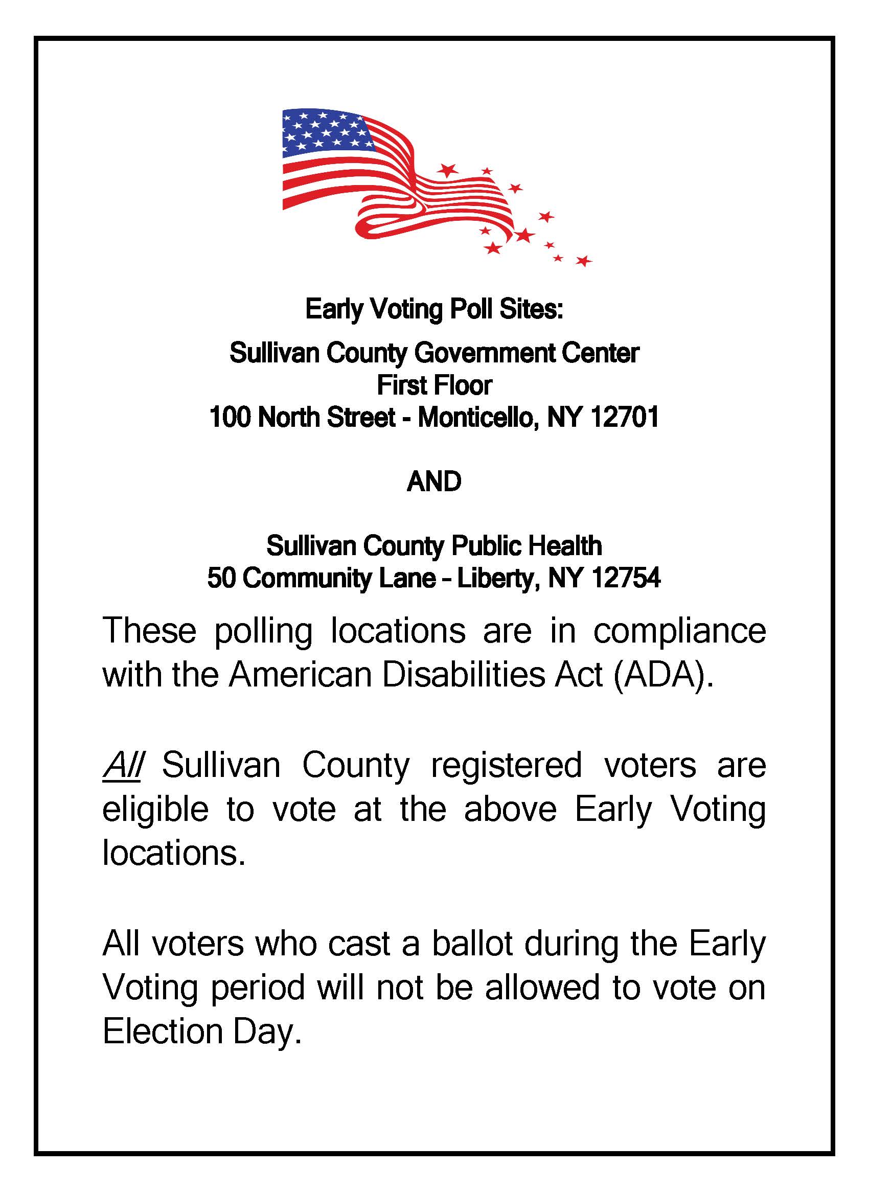 Early Voting Flyer, Page 2