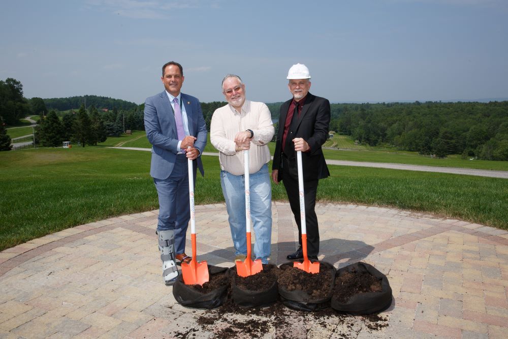 Archtop Fiber groundbreaking