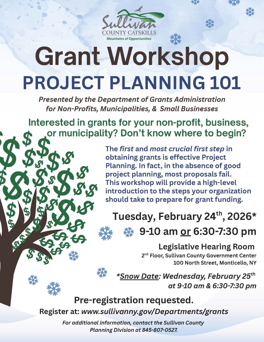 Grant Workshops