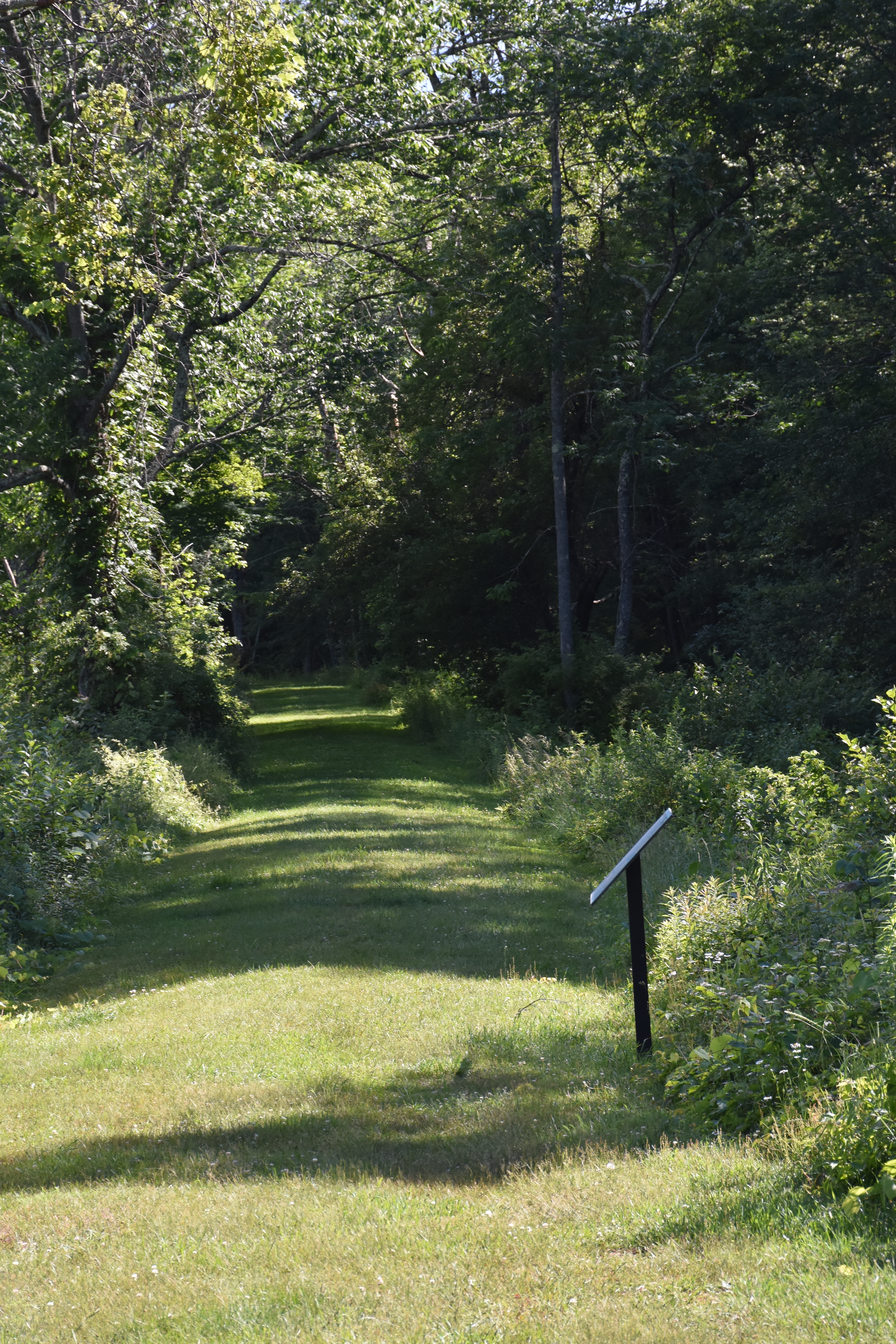 D&H Canal towpath in Summitville