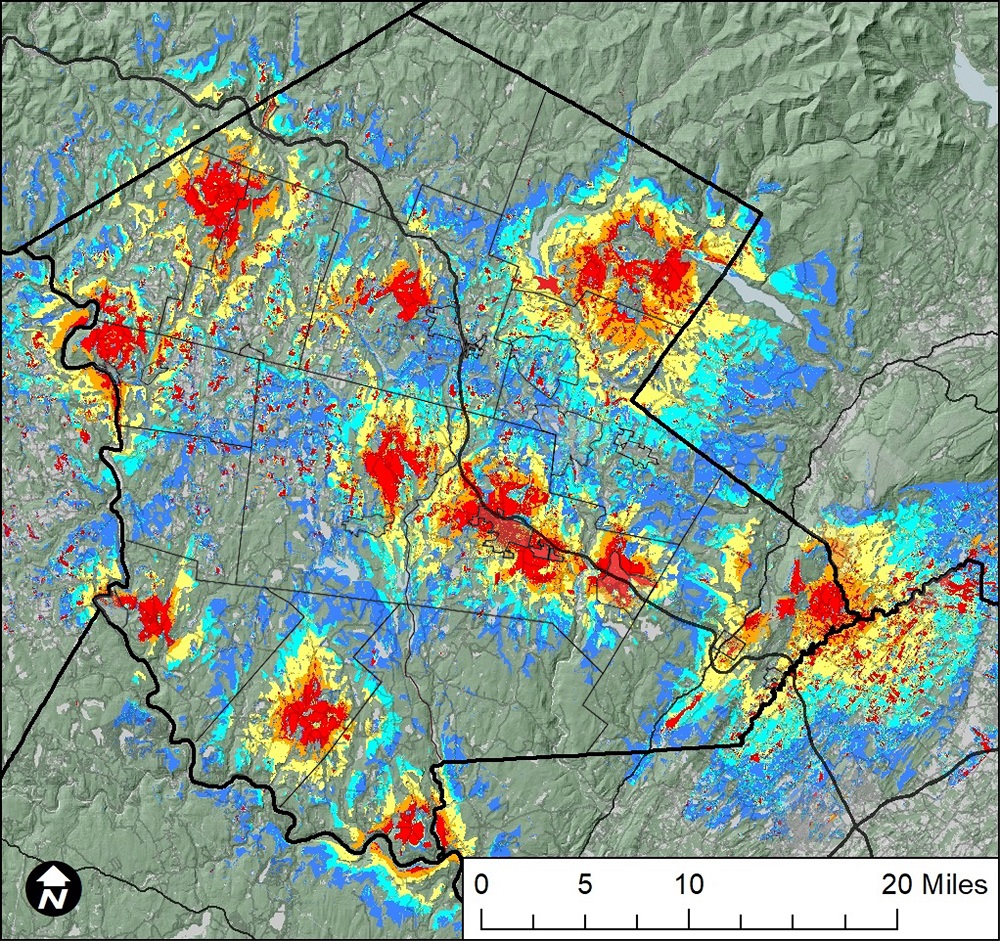 Predictive Wireless Broadband Study Map