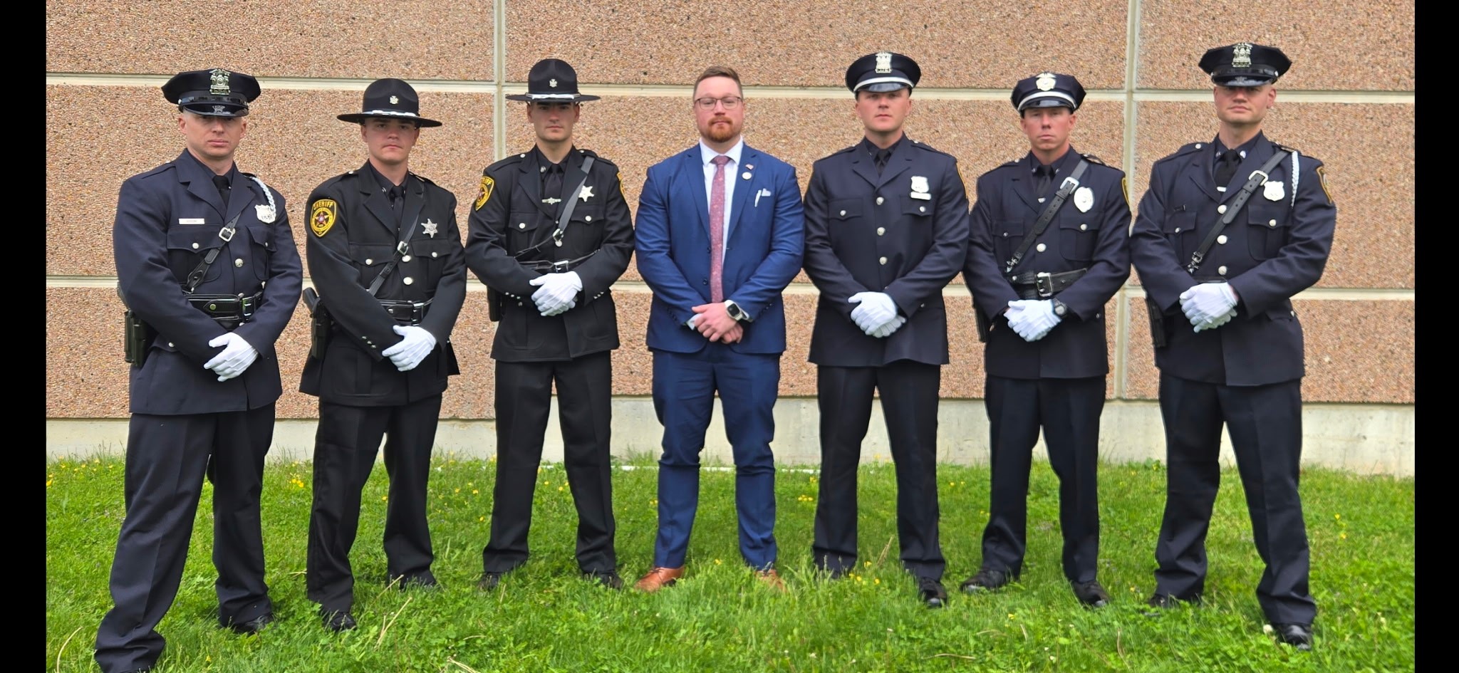 DA Conaty with Recruits