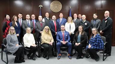 DA Office Holiday Photo