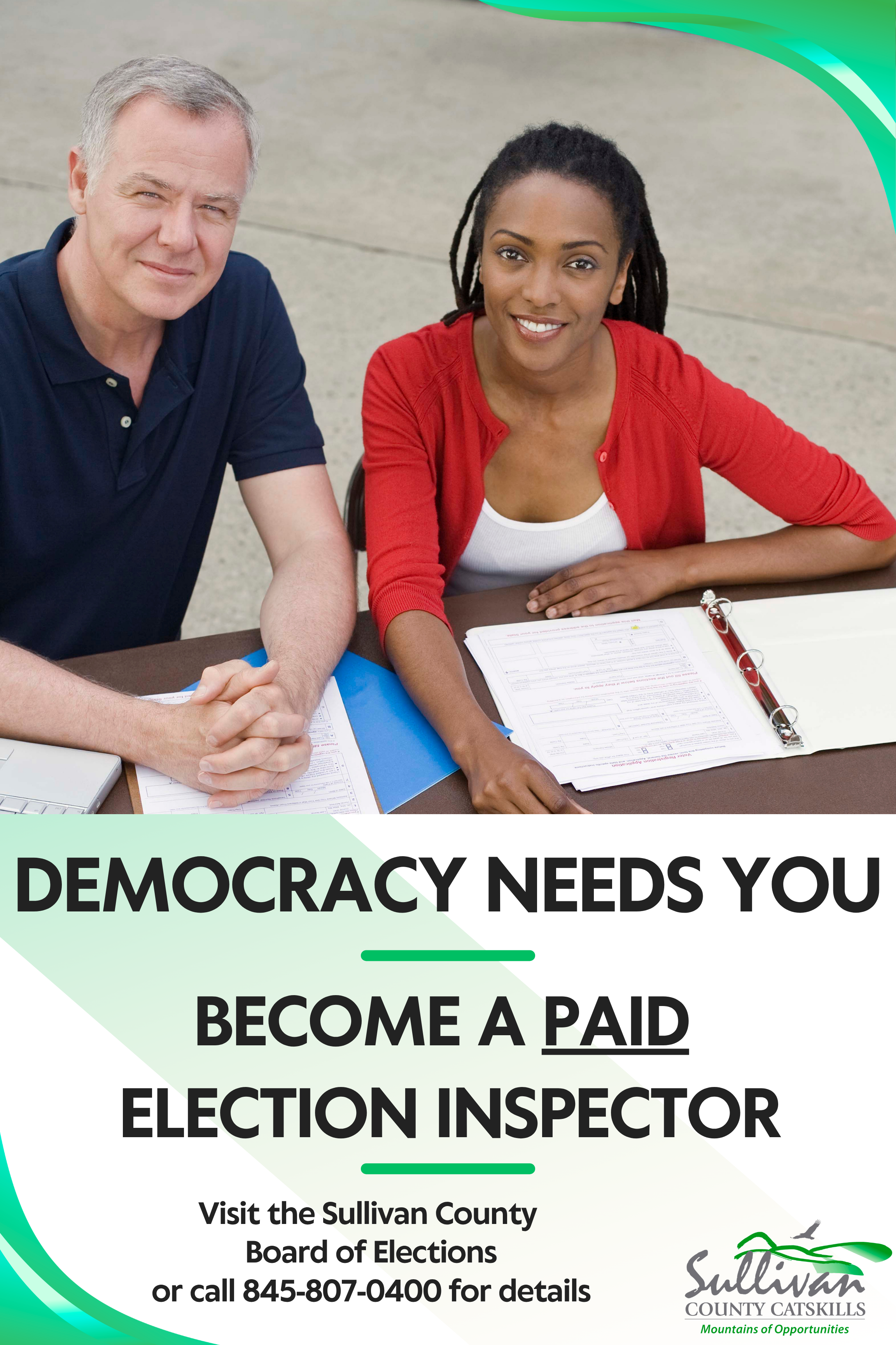 election inspectors ad