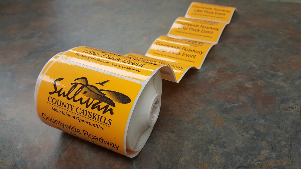 Litter Pluck labels