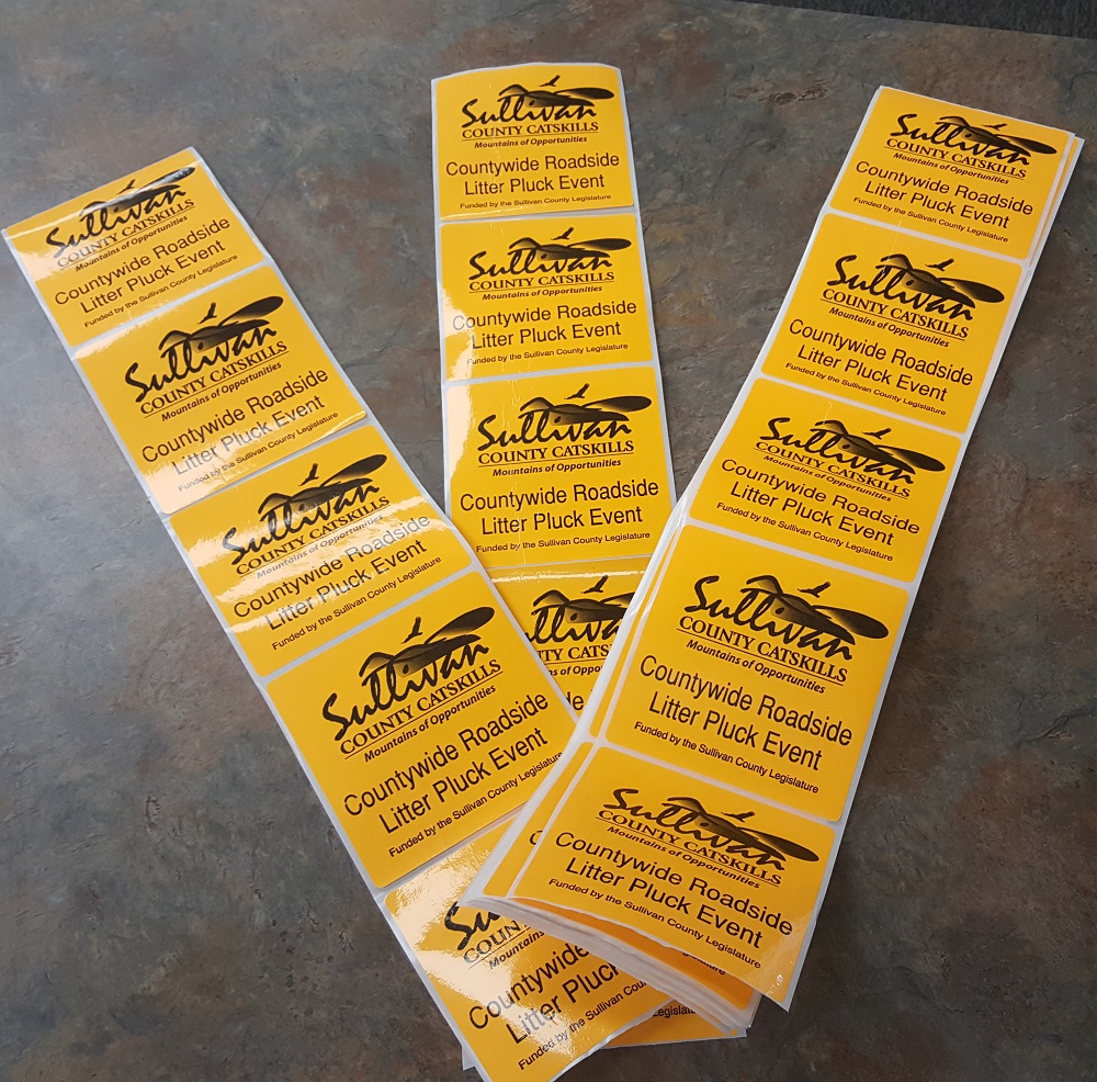 Litterpluck Stickers