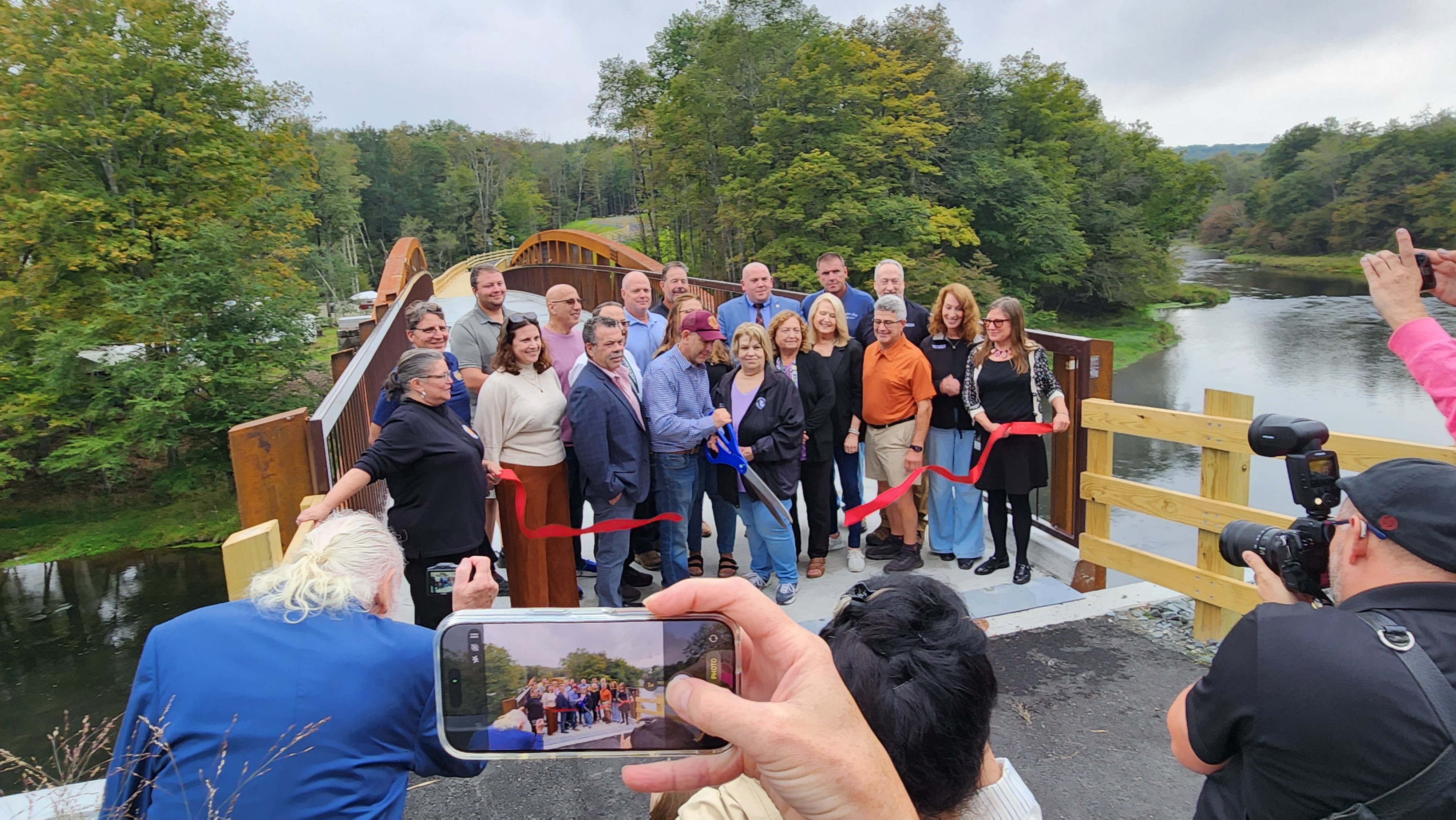 Ribbon cutting