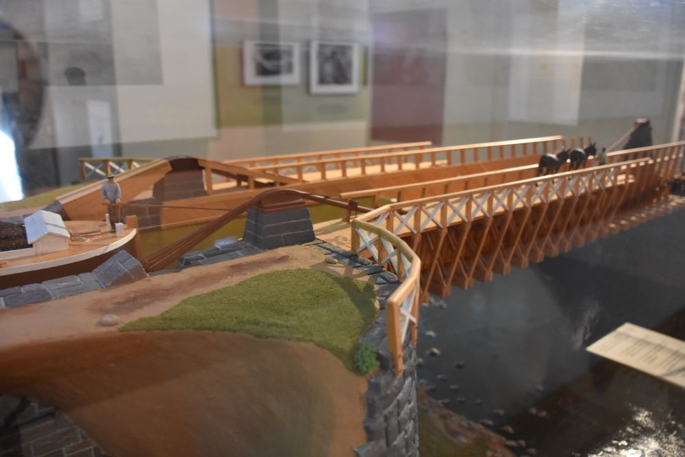 Roebling Aqueduct diorama