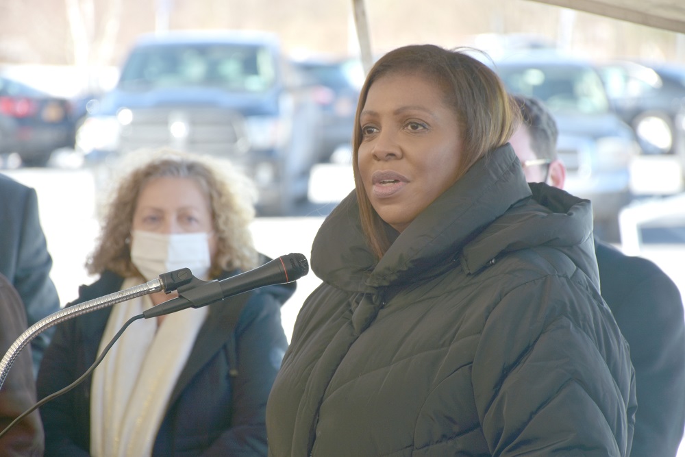 NYS Attorney General Letitia James
