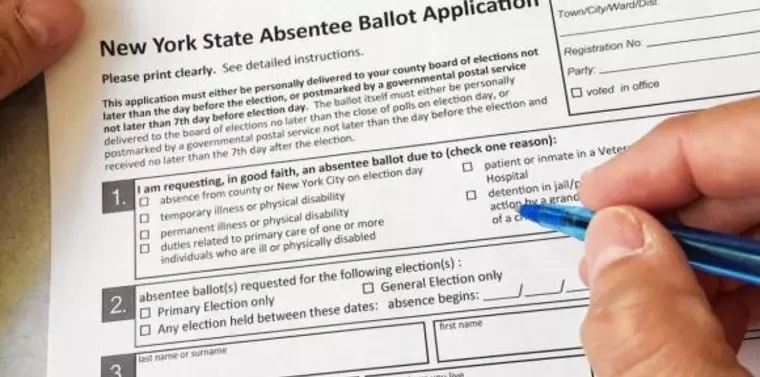 Absentee Ballot Application