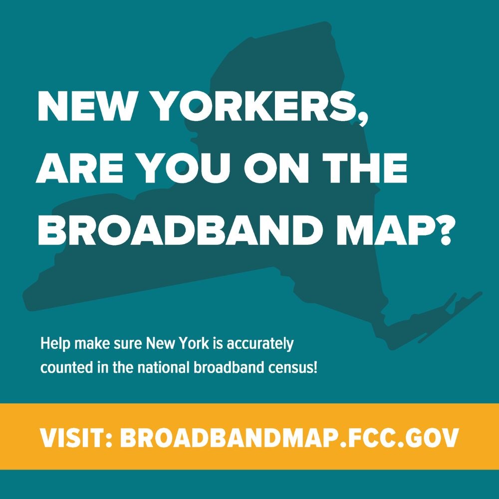 Broadband Map Poster