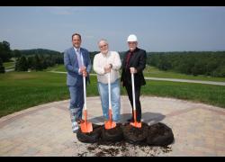 Archtop Fiber groundbreaking