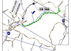 County Bridge 368 Detour Map