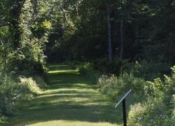 D&H Canal towpath in Summitville