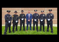 DA Conaty with Recruits