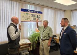 Lunser Swearing In