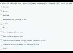 Sample Survey Question
